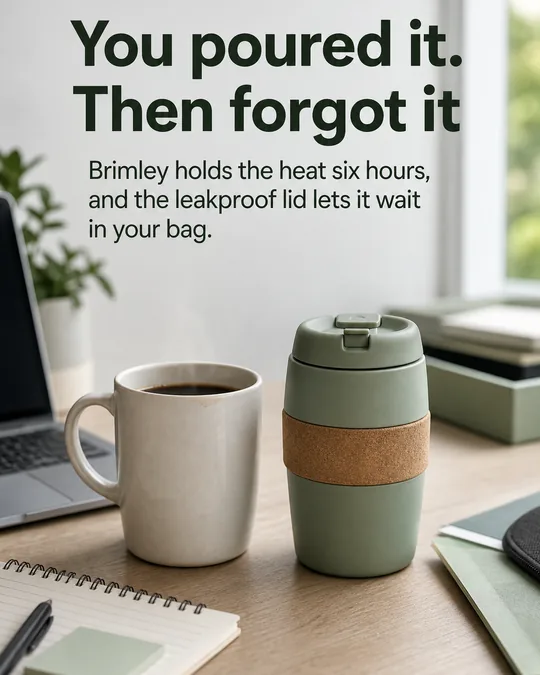 Pain point ad for Brimley, made with ROAScal